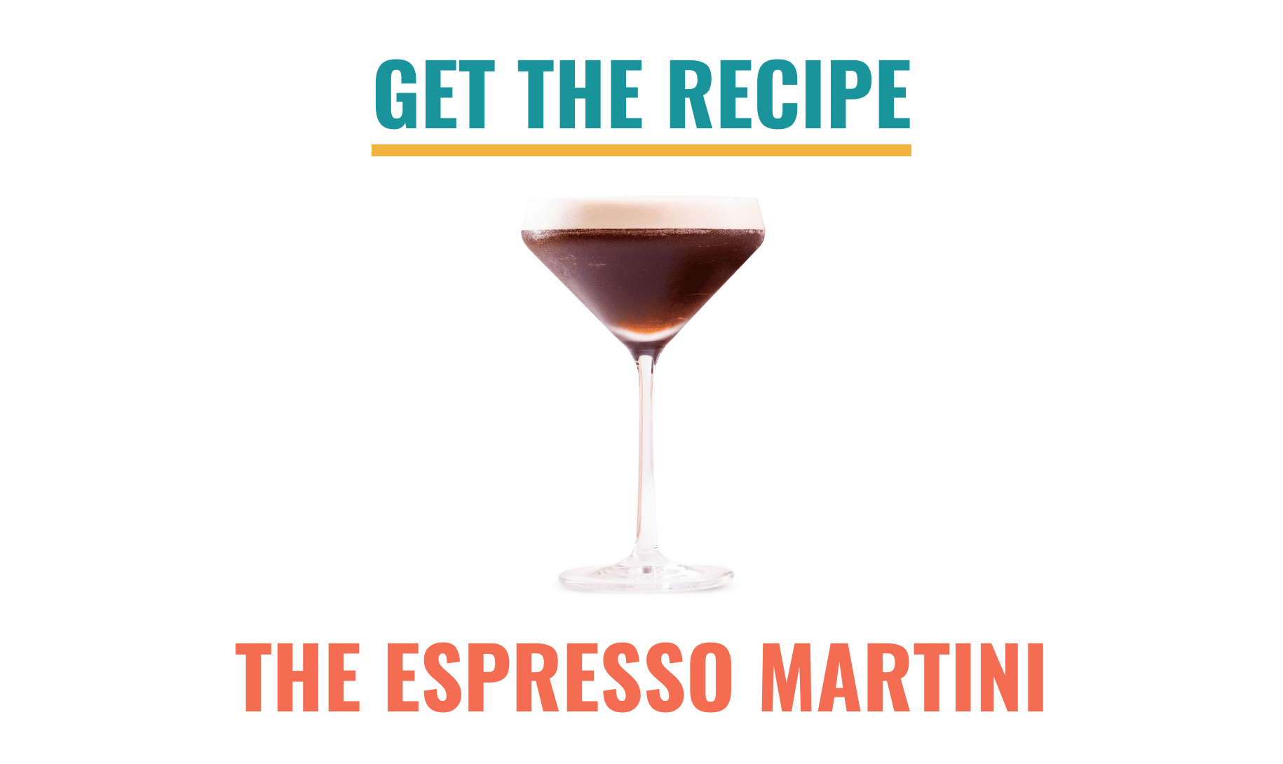 Get the Espresso Martini recipe
