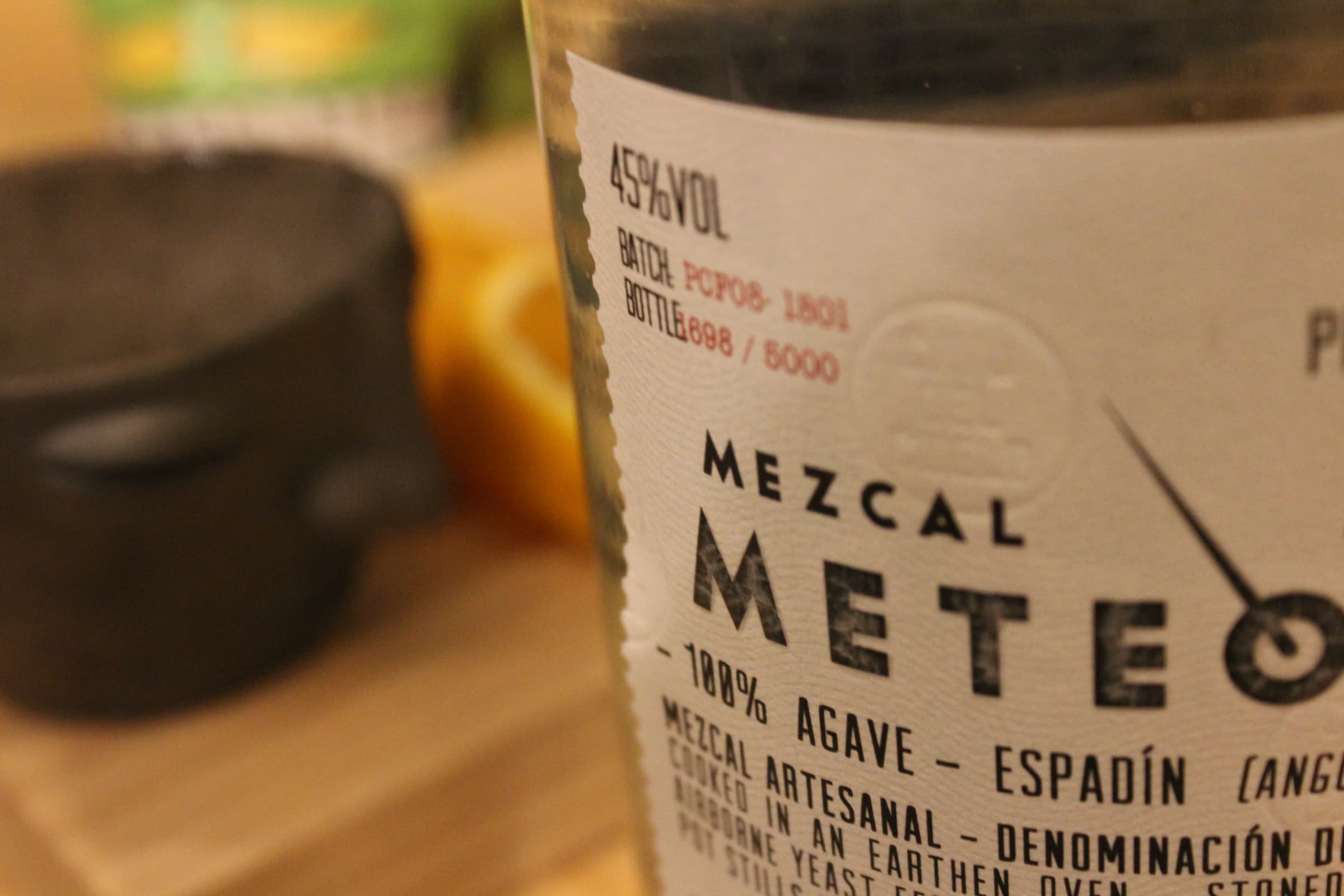 A Mezcal Bottle Label