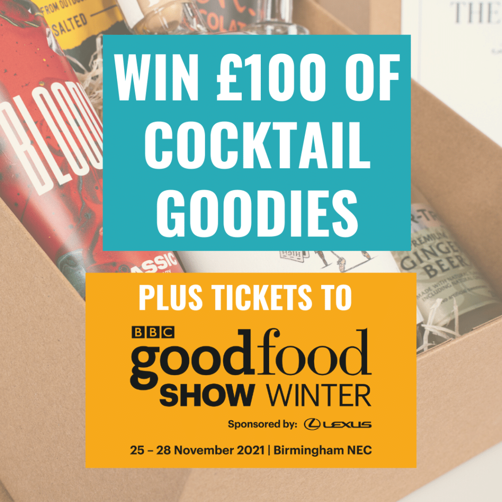 Win £100 of cocktail goodies plus tickets to BBC Good Food Show