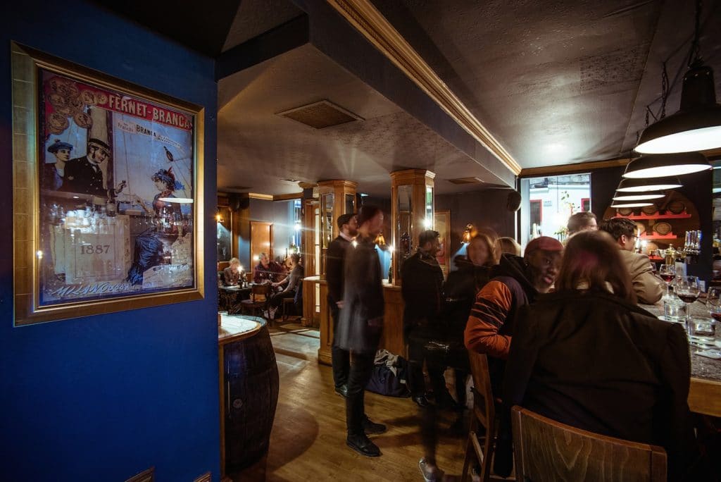 Guests at Bon Vivant, one of Edinburgh's best bars