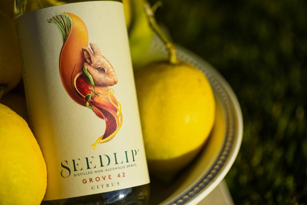 Seedlip Alcohol Free Gin alternative