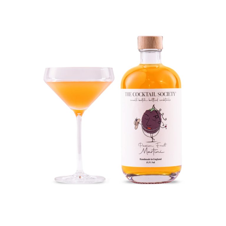The Cocktail Society Passion Fruit Martini 500ml Bottled Cocktail