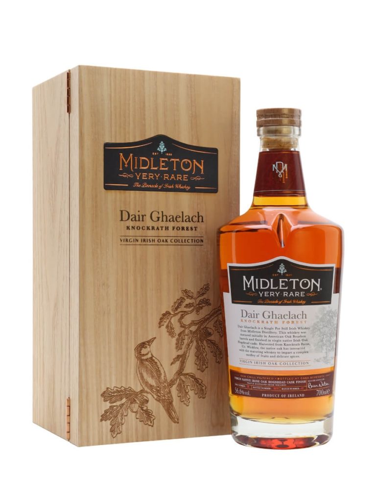 Midleton An Dair Ghaelach Knockrath Forest, one of the best Irish Whiskey brands available
