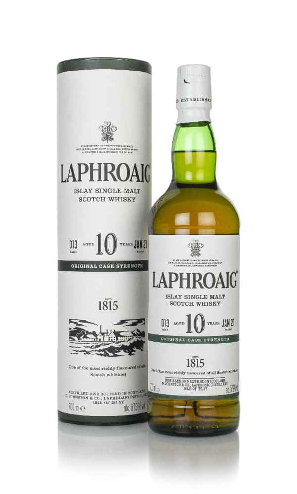 Laphroaig 10 Year Cask Strength Single Malt Whisky